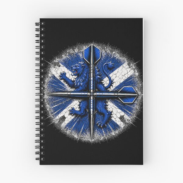 Item preview, Scotland Darts Crossed Darts Grunge Design designed and sold by rafi18.