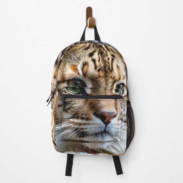 Item preview, Animals - Snow Leopard, Hyper-realistic Portrait with Piercing Gaze designed and sold by World-Pets.