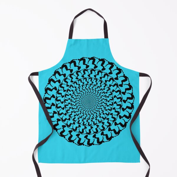 Item preview,  Green Turquoise Wake Surfing Black Kaleidoscope Mandala  designed and sold by ChristinasMess.