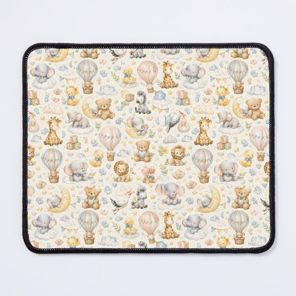 Item preview, baby shower patterns designed and sold by Side Quest Co..