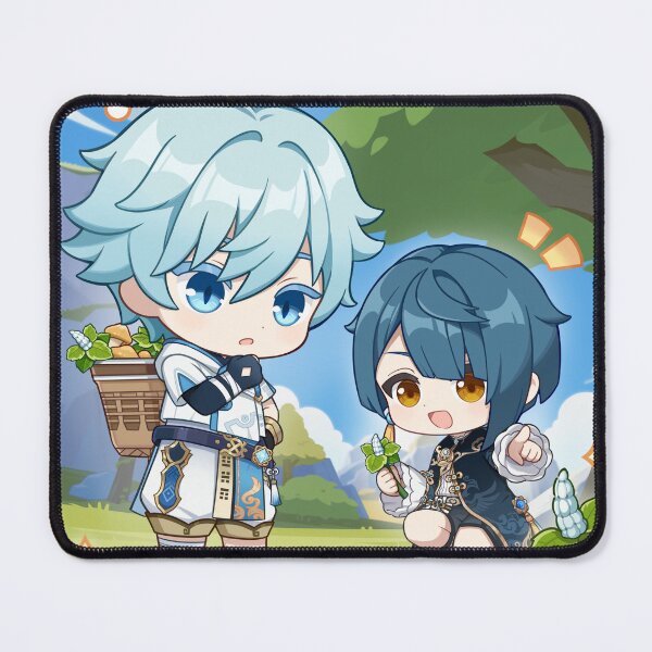 Item preview, Chongyun and Xingqiu designed and sold by Lauwuuh.