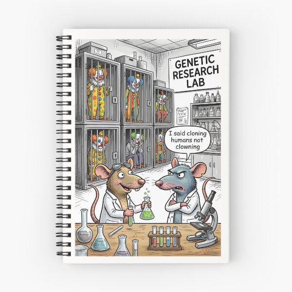 Item preview, Lab Rats Mistake in Cloning Humans designed and sold by Museum Of Non-Existing Art.