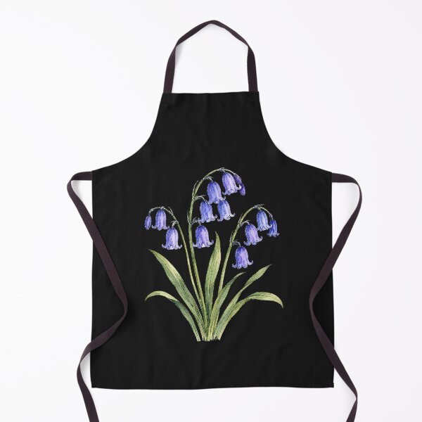 Item preview, Minimal Bluebell Botanical Watercolor designed and sold by ColorSplash123.