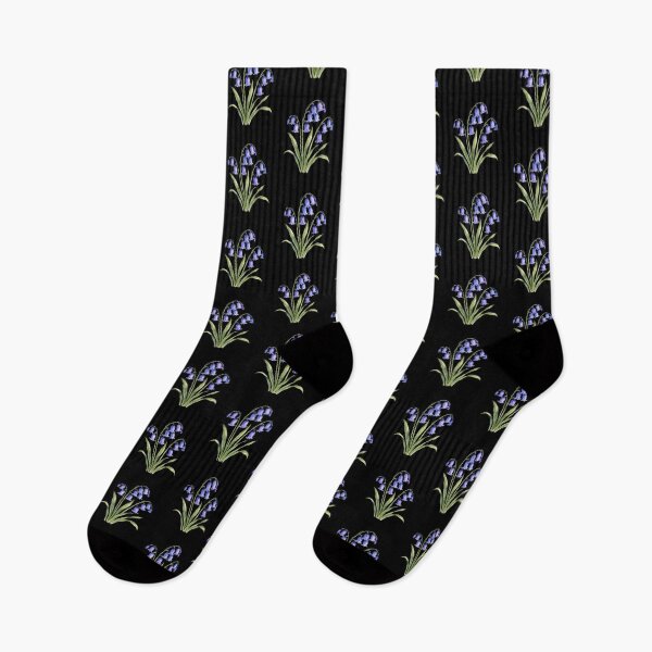 Item preview, Minimal Bluebell Botanical Watercolor designed and sold by ColorSplash123.