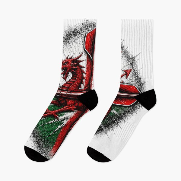 Item preview, Wales Darts Crossed Darts Grunge Design designed and sold by rafi18.