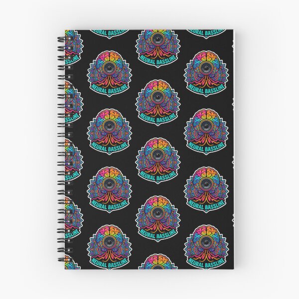 Item preview, Neural Bassline | Psychedelic Bass Visionary Art Design designed and sold by |TRSSHOP|.