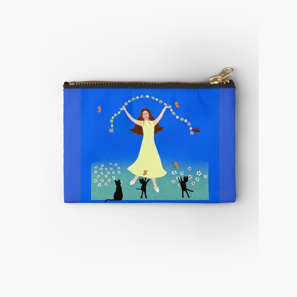 Item preview, Girl Dancing with Garland designed and sold by Elaine M Hayward .