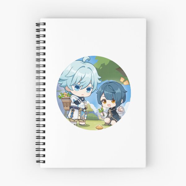 Item preview, Chongyun and Xingqiu designed and sold by Lauwuuh.