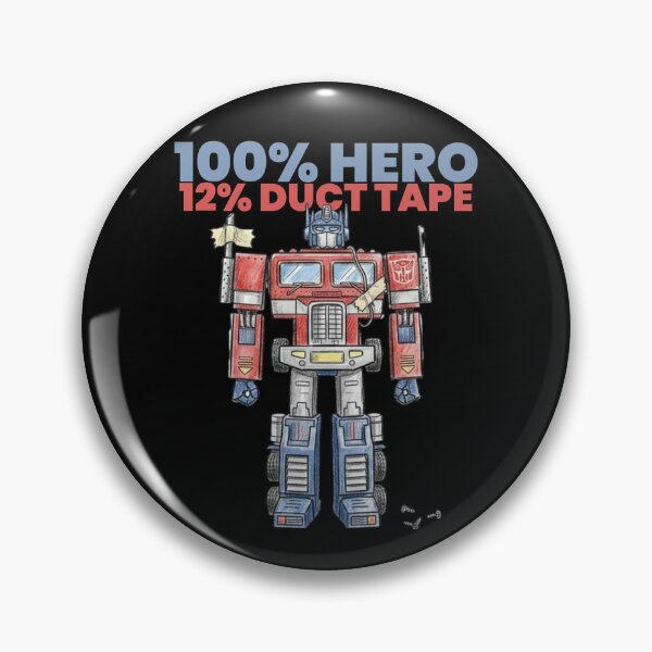 Item preview, 100% Hero 12% Duct Tape designed and sold by SlayPOPShop.