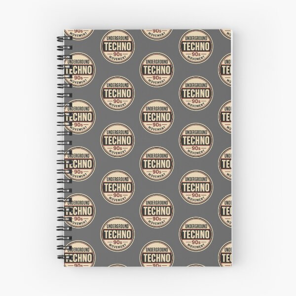 Item preview, Underground Techno 90s Movement | Vintage Techno Culture Design designed and sold by |TRSSHOP|.
