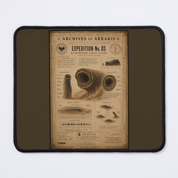 Item preview, Archives of Arrakis™ | Expedition No. 03 – Sandworm Field Guide designed and sold by Lavoretty.