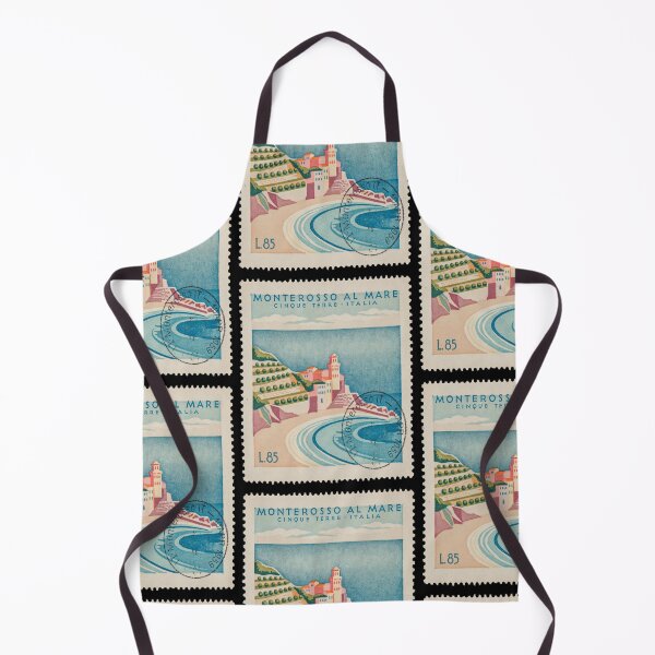 Item preview, Monterosso Italy Cinque Terre Beachfront Stamp Sticker designed and sold by stickercuffs.