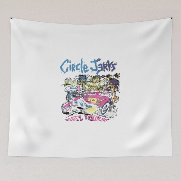 Item preview, Circle Jerks , Nat'l Tour 90 designed and sold by CharlesZachars.