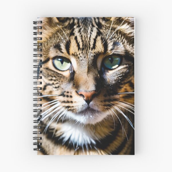 Item preview, Animals - Tabby Cat Portrait, Captivating Blue-Green Eyes designed and sold by World-Pets.
