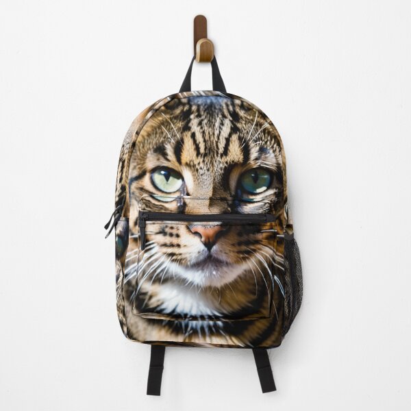 Item preview, Animals - Tabby Cat Portrait, Captivating Blue-Green Eyes designed and sold by World-Pets.