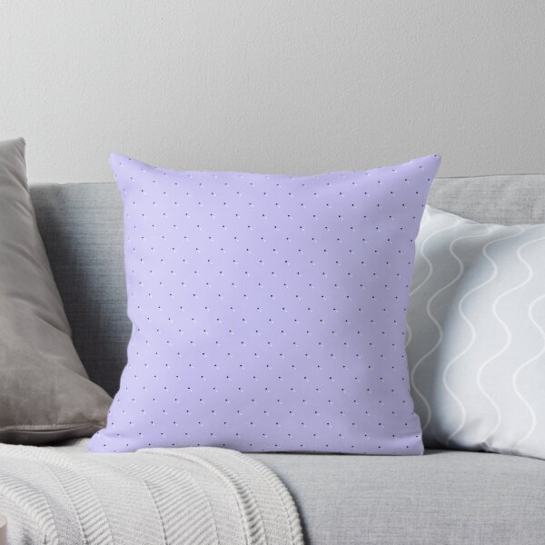 Item preview, Black and White Polka Dots on Pastel Lavender designed and sold by Skayana.