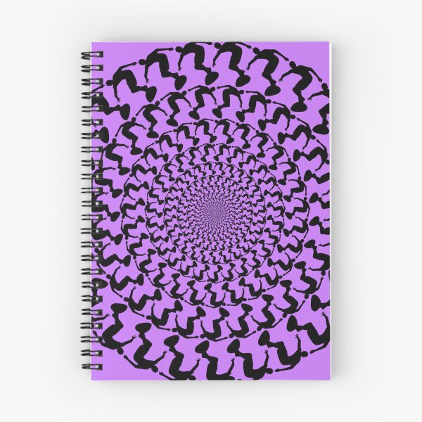 Item preview, Purple Wake Surfing Black Kaleidoscope Mandala  designed and sold by ChristinasMess.