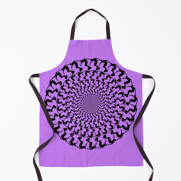 Item preview, Purple Wake Surfing Black Kaleidoscope Mandala designed and sold by ChristinasMess.