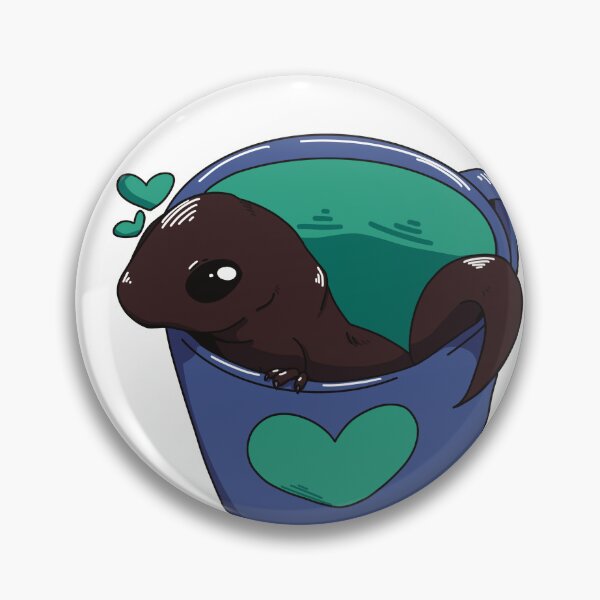 Item preview, Lizard in a Cup (black ver.) designed and sold by Dragon Blossom Art.
