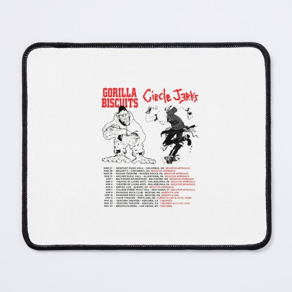 Item preview, Gorilla Biscuits - Circle Jerks - Negative Approach - Murphy's Law - 7 Seconds - Cruel Hand  designed and sold by CharlesZachars.