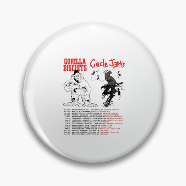 Item preview, Gorilla Biscuits - Circle Jerks - Negative Approach - Murphy's Law - 7 Seconds - Cruel Hand  designed and sold by CharlesZachars.