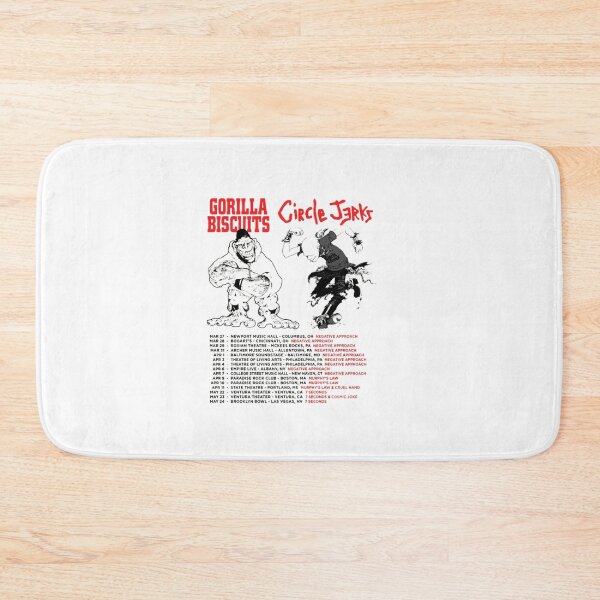 Item preview, Gorilla Biscuits - Circle Jerks - Negative Approach - Murphy's Law - 7 Seconds - Cruel Hand  designed and sold by CharlesZachars.