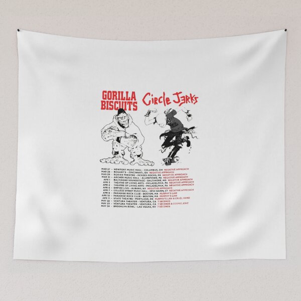 Item preview, Gorilla Biscuits - Circle Jerks - Negative Approach - Murphy's Law - 7 Seconds - Cruel Hand  designed and sold by CharlesZachars.