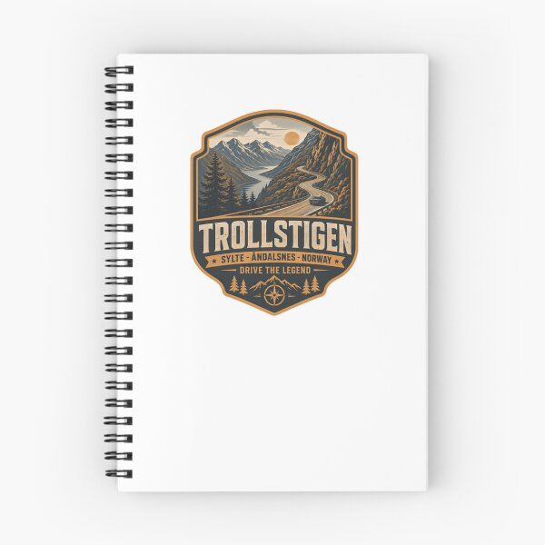 Item preview, Trollstigen Sylte Andalsnes Norway Drive The Legend Norwegian Travel Road Trip Adventure designed and sold by Simsimah26Parks.