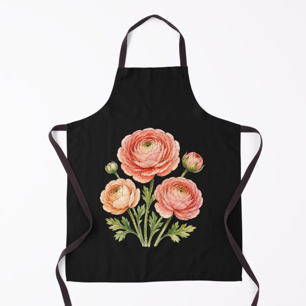Item preview, Minimal Ranunculus Botanical Watercolor designed and sold by ColorSplash123.