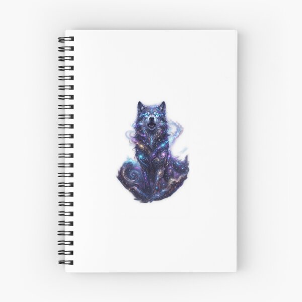 Item preview, Cosmic Wolf King Galaxy Fantasy Art designed and sold by Ciphern.
