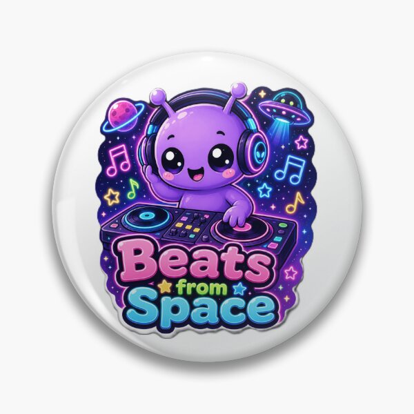 Item preview, Beats from Space Alien DJ designed and sold by Ruamid.