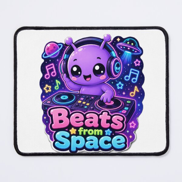 Item preview, Beats from Space Alien DJ designed and sold by Ruamid.