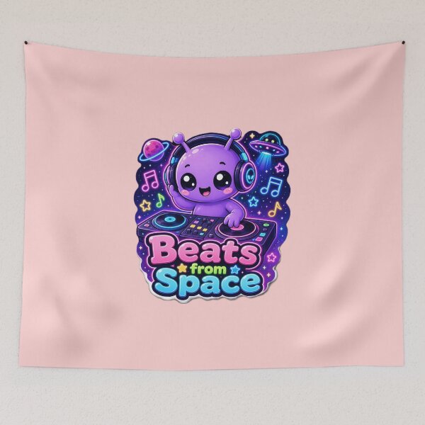 Item preview, Beats from Space Alien DJ designed and sold by Ruamid.
