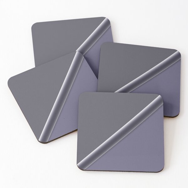Item preview, Minimalist Charcoal Gray and Dusty Purple designed and sold by pluielegere.