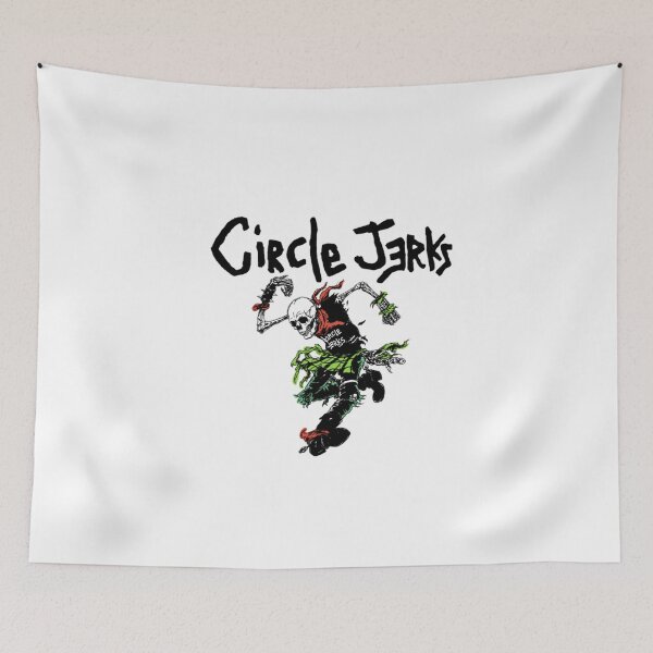 Item preview, Circle Jerks - Skull pogo dance PUNK  designed and sold by CharlesZachars.