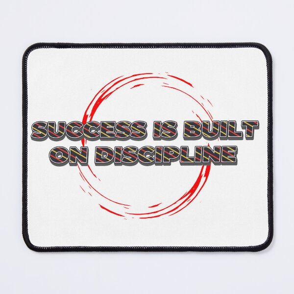 Item preview, Success Is Built on Discipline Motivational Quote Design designed and sold by SS DESIGN 09.