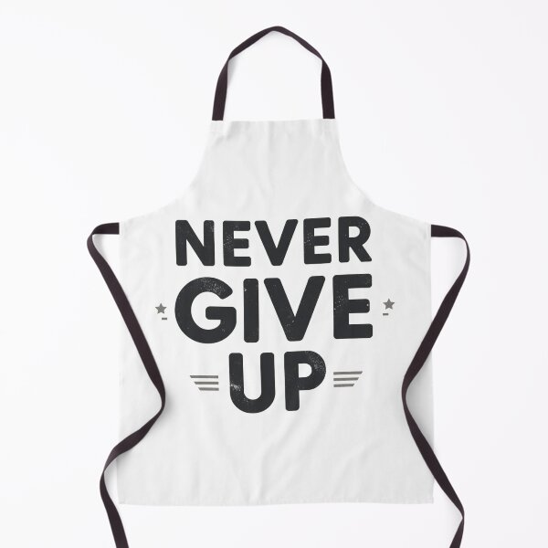 Item preview, Never Give Up - Motivational Quote Design designed and sold by Cartoon art with a purpose ❤️ Supporting Althea’s friends .