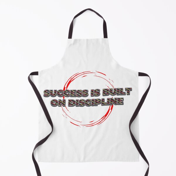 Item preview, Success Is Built on Discipline Motivational Quote Design designed and sold by SalinahYahya.