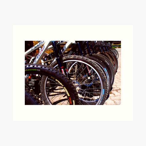 Item preview, Lined up Bikes designed and sold by MaluC.