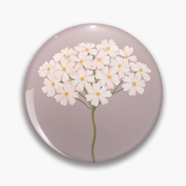 Item preview, A delicate and minimalist print featuring a light white wildflower on a long, slender stem. The clean white background creates a feeling of airiness, elegance, and Scandinavian calm. designed and sold by Grin Katalina Floral Patterns & Cozy Art.