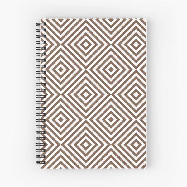 Item preview, White And Mocha Chevron Burst Pattern designed and sold by pattern-archive.