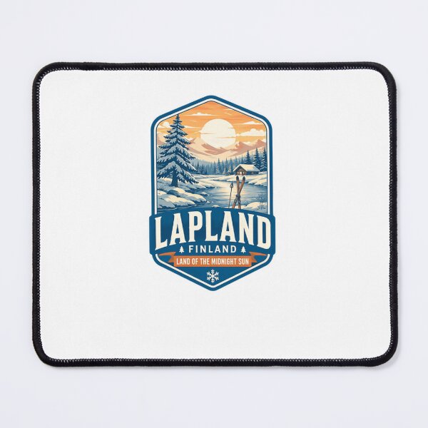 Item preview, Lapland Finland Land Of The Midnight Sun Winter Ski Travel designed and sold by Simsimah26Parks.