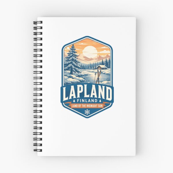 Item preview, Lapland Finland Land Of The Midnight Sun Winter Ski Travel designed and sold by Simsimah26Parks.