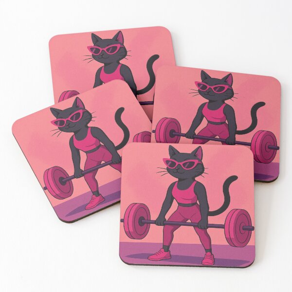 Item preview, Deadlift Diva Funny Cat – Strong Cat Lover Gym Design, Funny Women's Fitness Gift designed and sold by AYACHI90.