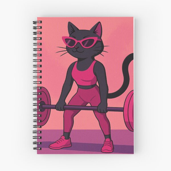 Item preview, Deadlift Diva Funny Cat – Strong Cat Lover Gym Design, Funny Women's Fitness Gift designed and sold by AYACHI90.