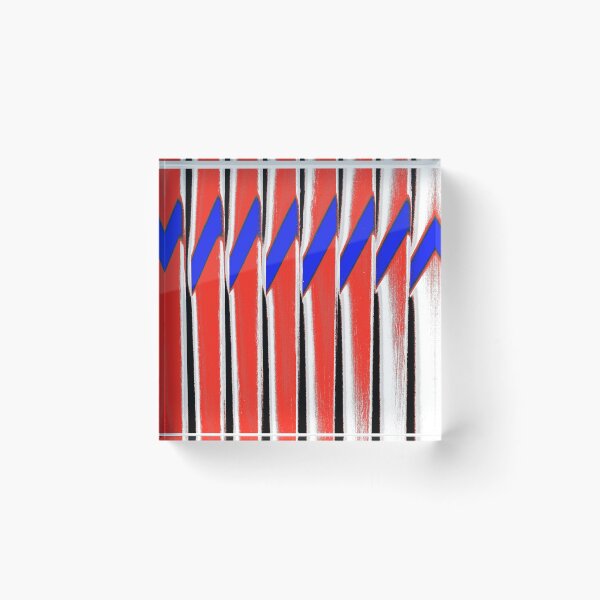 Item preview, Stripes abstract red white blue designed and sold by bravoalpha.