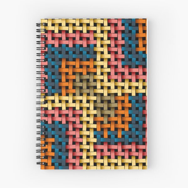 Item preview, Colorful Woven Geometric Pattern — Vibrant Seamless Design for Modern Merch designed and sold by Ihor Ivanov.