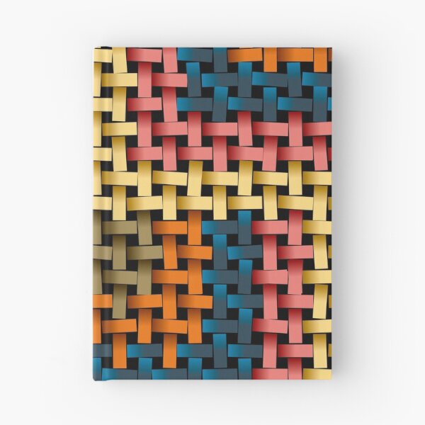 Item preview, Colorful Woven Geometric Pattern — Vibrant Seamless Design for Modern Merch designed and sold by Ihor Ivanov.