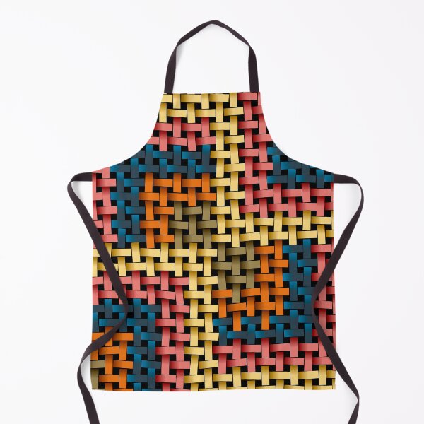 Item preview, Colorful Woven Geometric Pattern — Vibrant Seamless Design for Modern Merch designed and sold by Ihor Ivanov.
