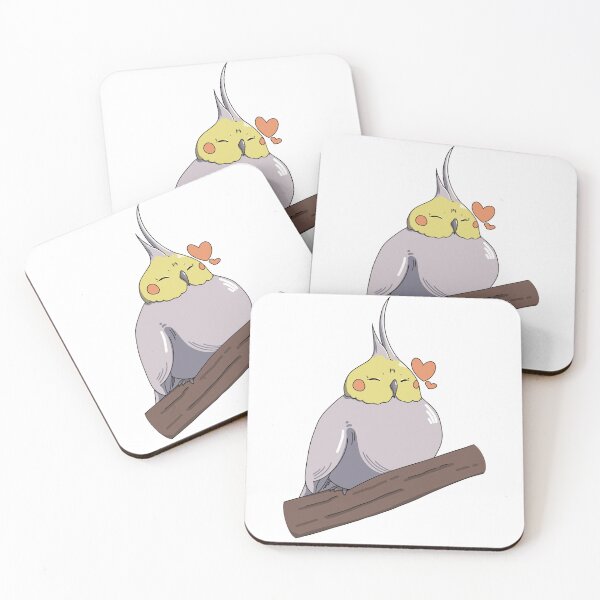Item preview, Cockatiel Birdie designed and sold by Dragon Blossom Art.